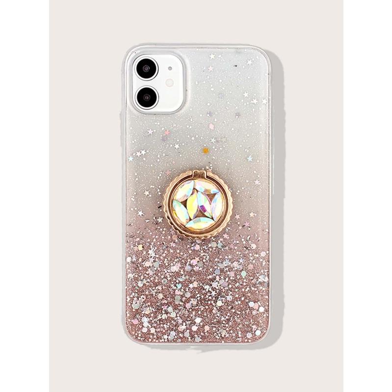 携帯アクセサリー スマホケース オンブル スパンコール リングホルダー付き Iphone用 ケース Iphone アイフォン スマホケース Secase Ec Studio 通販 Yahoo ショッピング