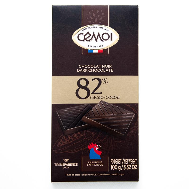 メラルーカ　GC CONTROL チョコレート味　2個セット CEMOI セモア 82%ダークチョコレート100g 板チョコレート ハイカカオ