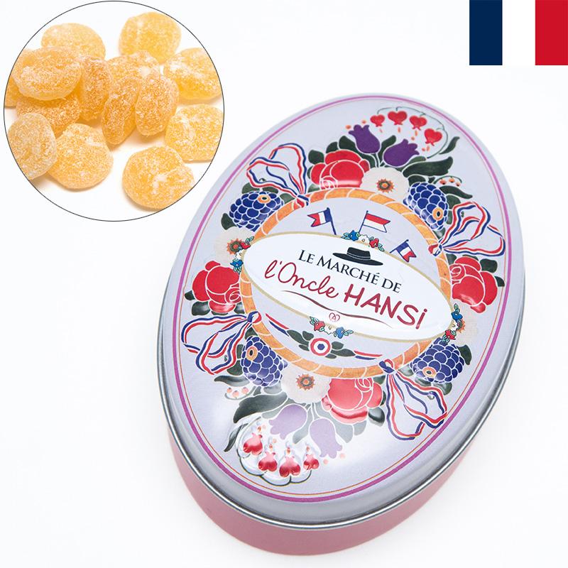 Oncle HANSI オンクルアンシ グミ缶 リンゴ 40g 林檎 りんご デザイン