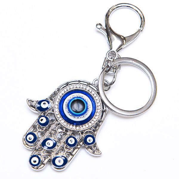 ハムサキーホルダー khamsa ファティマの手 護符 加護 お守り Egypt