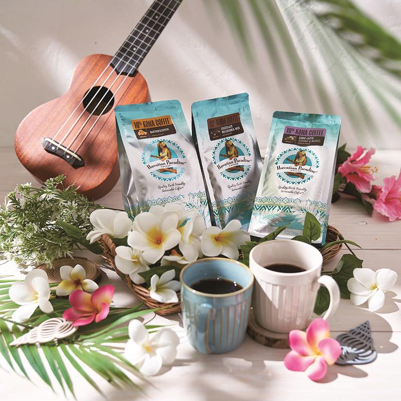 10%コナコーヒー バニラマカダミアナッツ ハワイアンパラダイス 10%コナコーヒー バニラマカダミアナッツ ハワイアンパラダイス