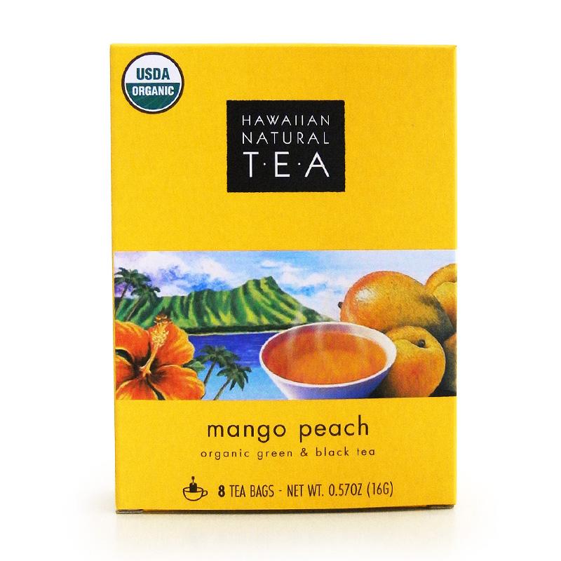 ハワイアンナチュラルティー マンゴーピーチ 16g(8袋) ティーバッグ