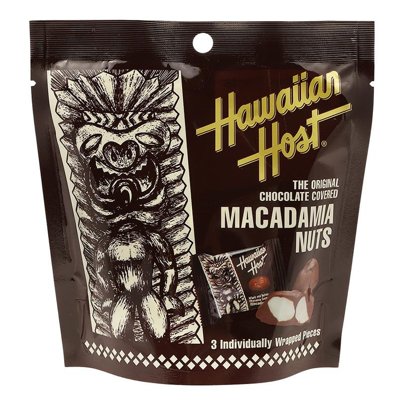ハワイアンホースト マカダミアナッツチョコレートTIKI プチパック (1