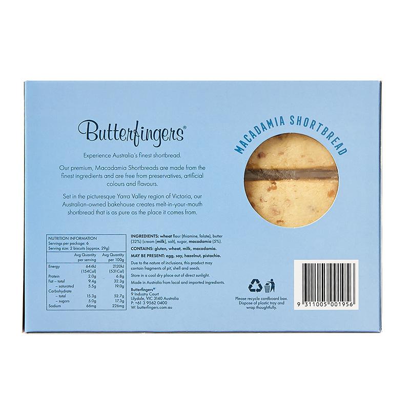 BUTTERFINGERS バターフィンガーズ ショートブレッド 12枚入り 175g