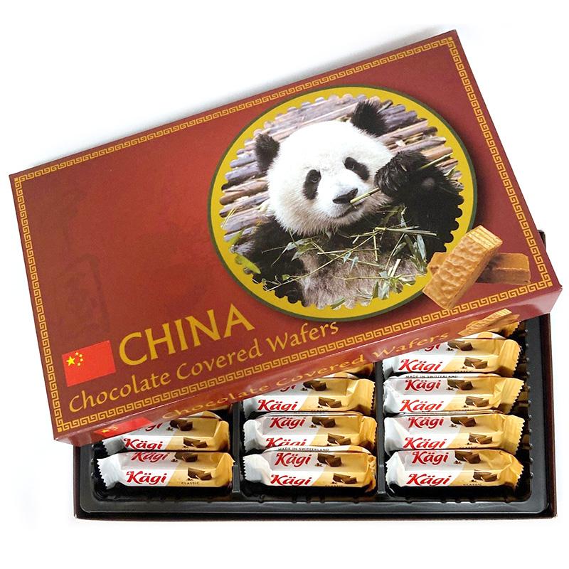 kagi カーギ 中国デザイン チョコウェハース 115g 18粒入り 個包装