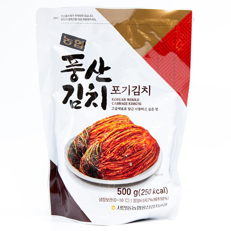 韓国農協 白菜ポッギキムチ 500g×10袋セット 株漬け白菜キムチ