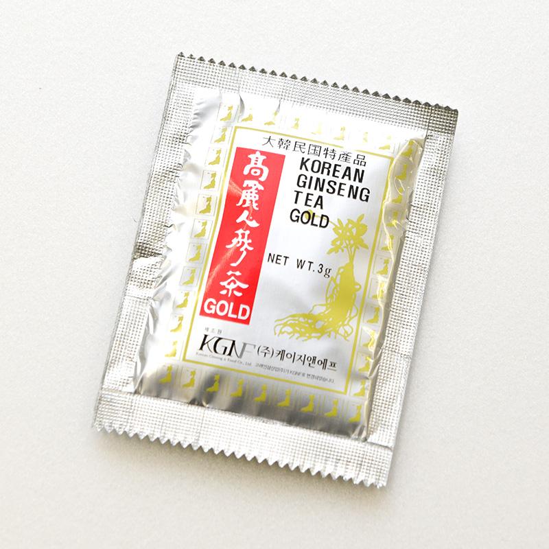 KGNF 高麗人参茶 3g×50包 150g 粉末 顆粒 エキス 漢方 GOLD 個包装