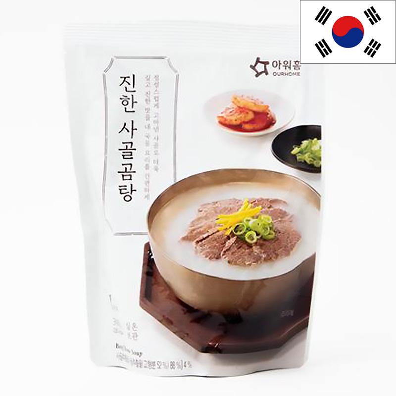 OURHOME コムタンスープ 300g 100%牛骨スープ 本格 濃厚 コラーゲン