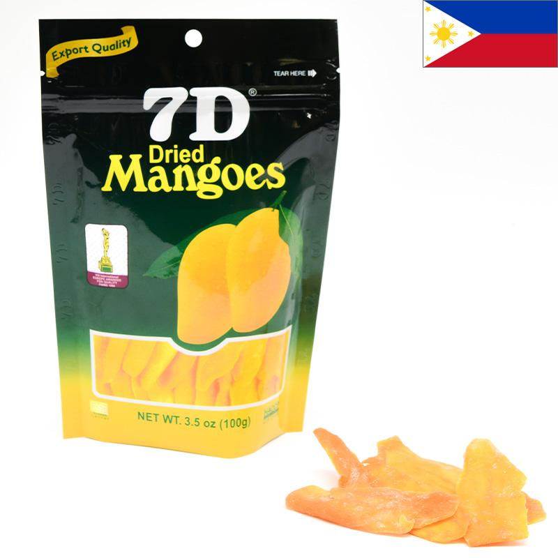7D セブンディー ドライマンゴー 100g セミドライフルーツ 南国 果物