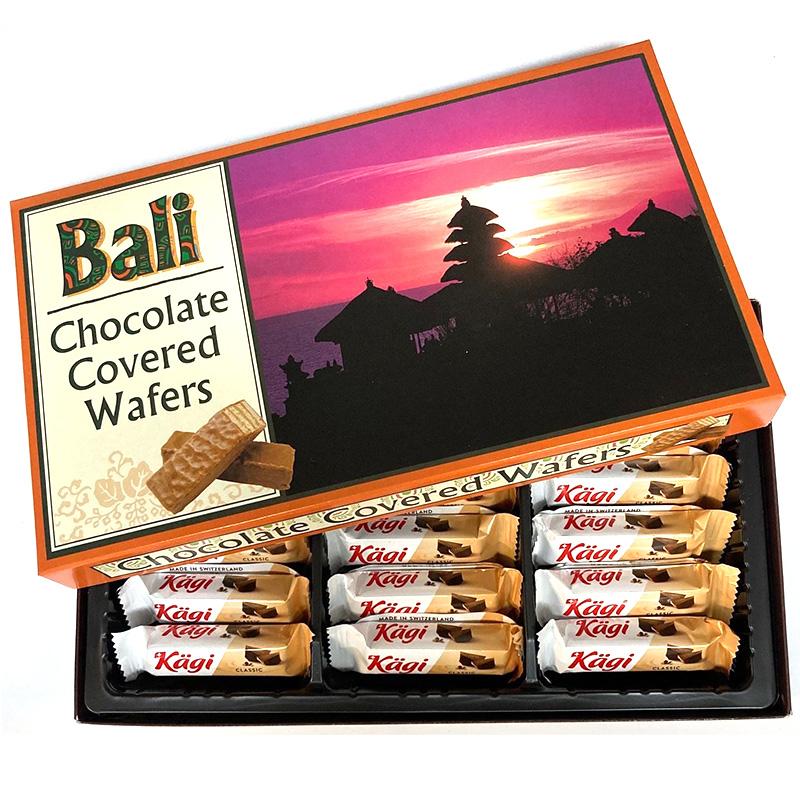 お土産　チョコレート kagi カーギ バリデザイン チョコウェハース 20箱セット (1箱あたり18