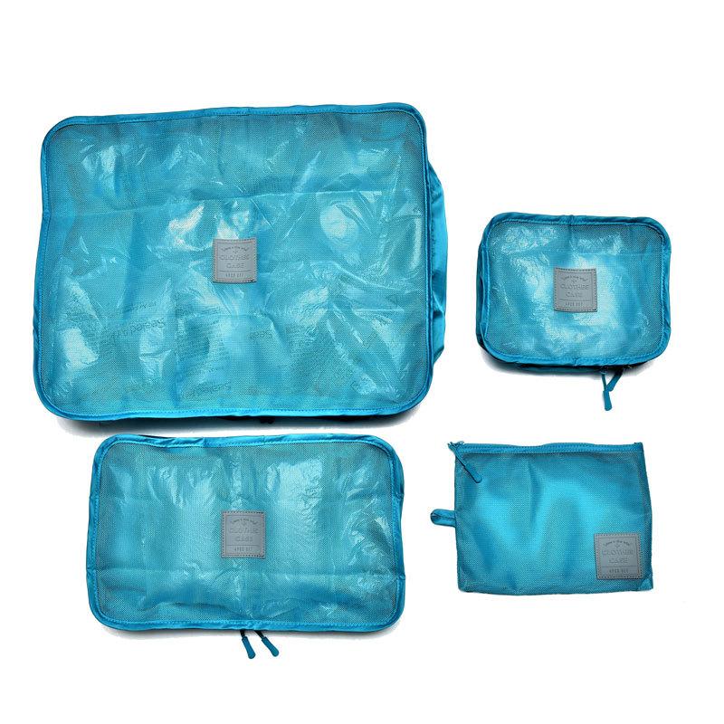 フラットポーチセット CONCISE（コンサイス） トラベルポーチ 4点セット クローズケース S/M