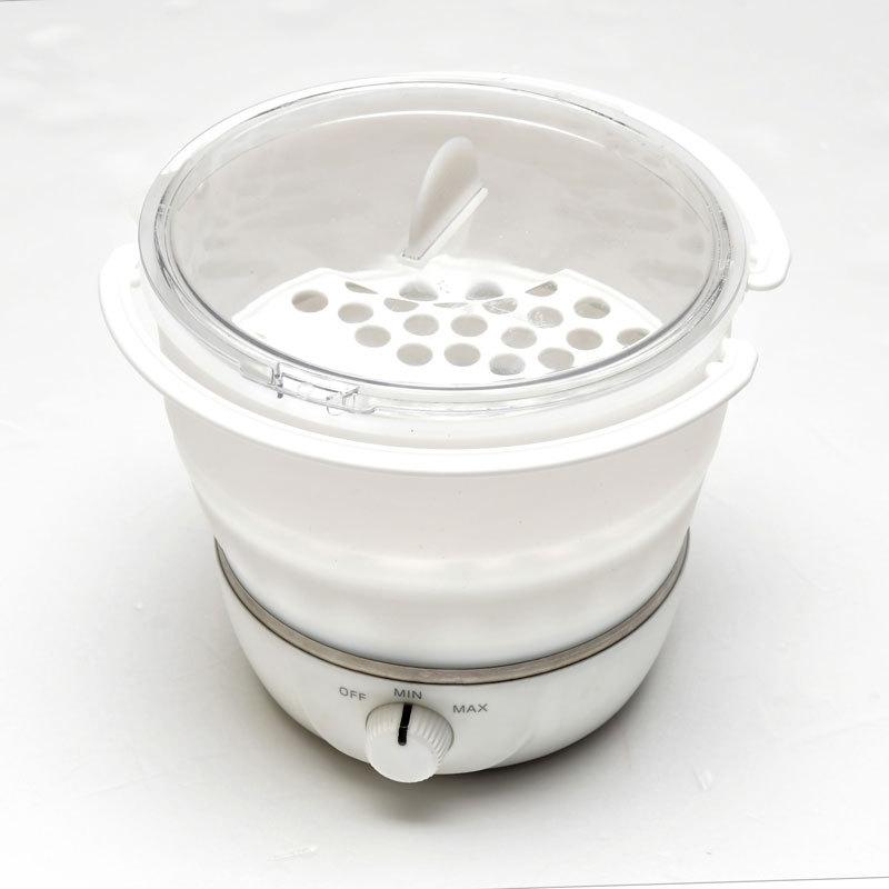 トラベルクッカー 海外対応 調理器 カシムラ TI-190 0.8L 折り畳み式