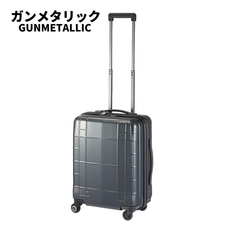 ace. エース Proteca プロテカ　スタリア V 37L ガンメタリック ProtecA エース プロテカ スーツケース スタリアCX 37L 02151 3泊 機内