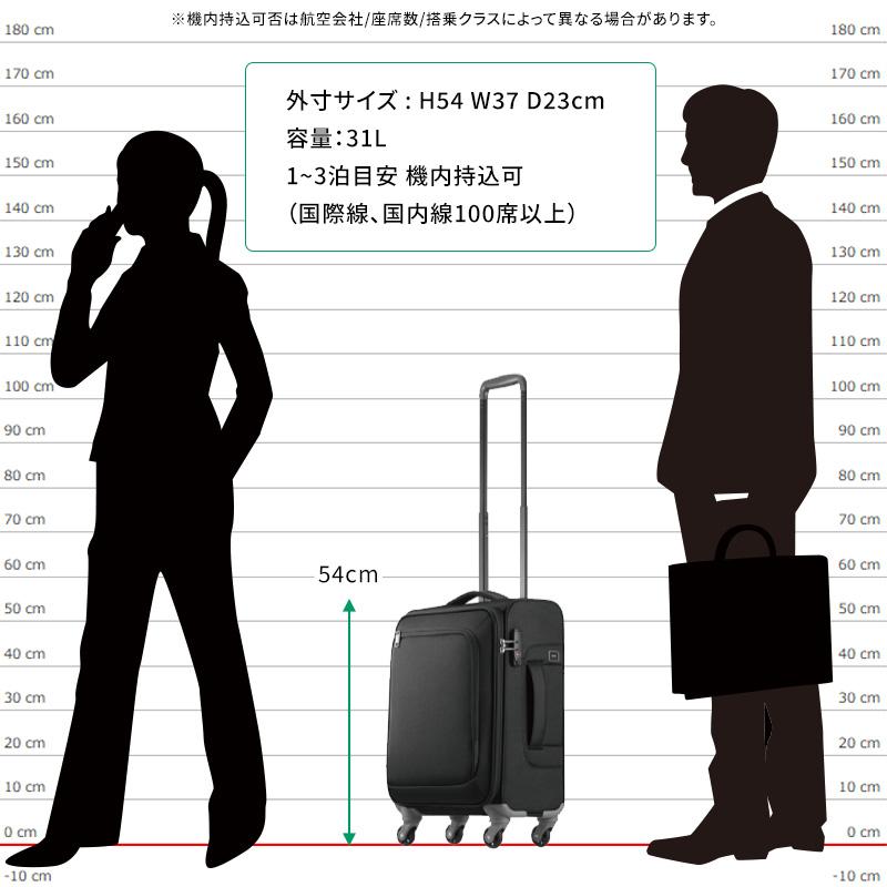 ace. エース キャリーケース ロックペイントSS 31L 35701 2泊 3泊