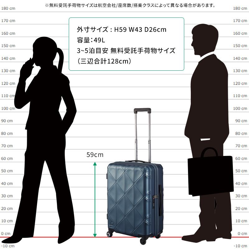 ProtecA エース Proteca プロテカ スーツケース コーリー 52L 02272 3