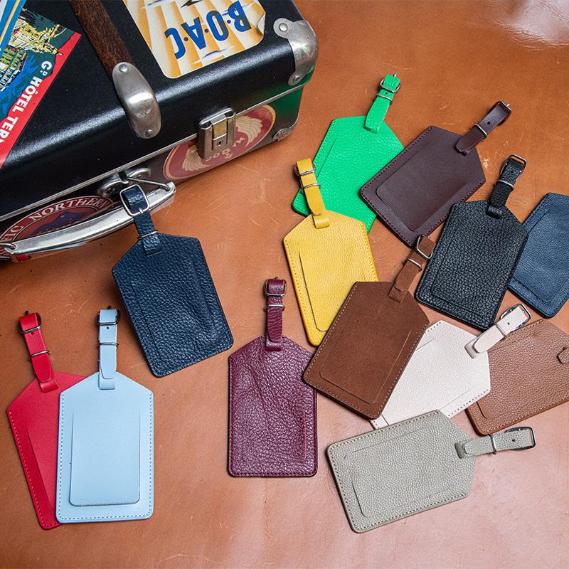 CONCISE（コンサイス） 本革カラフルネームタグ 全13色 メール便送料