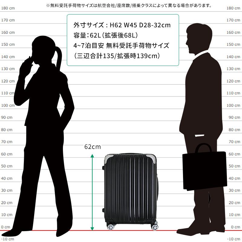 トライデント siffler シフレ TRIDENT TRI2035K-56 スーツケース 無料