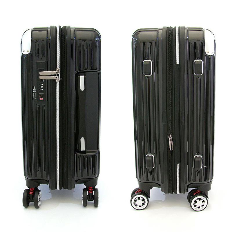 siffler シフレ TRIDENT TRI2035K-67 トライデント スーツケース 無料受託手荷物 10泊 ファスナー ジッパー 大型 拡張 サスペンション ダブルキャスター｜ec-tokoplus｜16