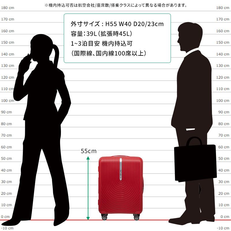 Samsonite（サムソナイト） スーツケース 機内持ち込み ハイファイ