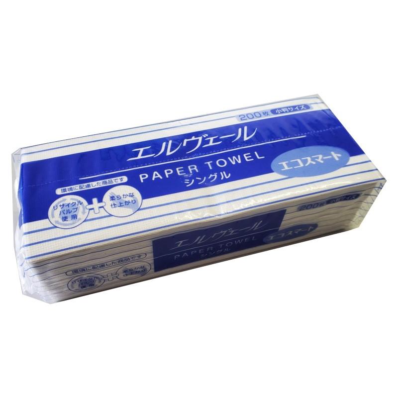 エリエール（elleair） ペーパータオル エルヴェール エコスマート