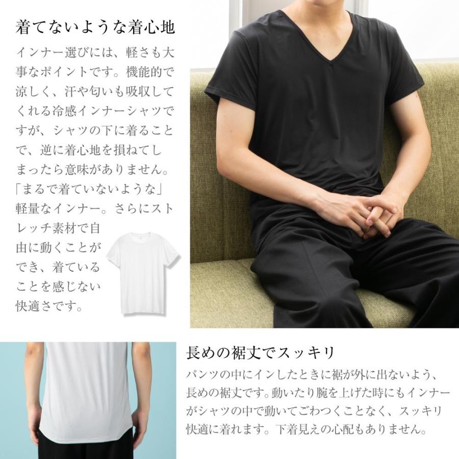 メンズインナー 3枚組 Tシャツ 無地 半袖 吸汗 速乾 防臭抗菌 Vネック Uネック 白 グレー S 3l Inner Man イーカエル プラザ 通販 Yahoo ショッピング