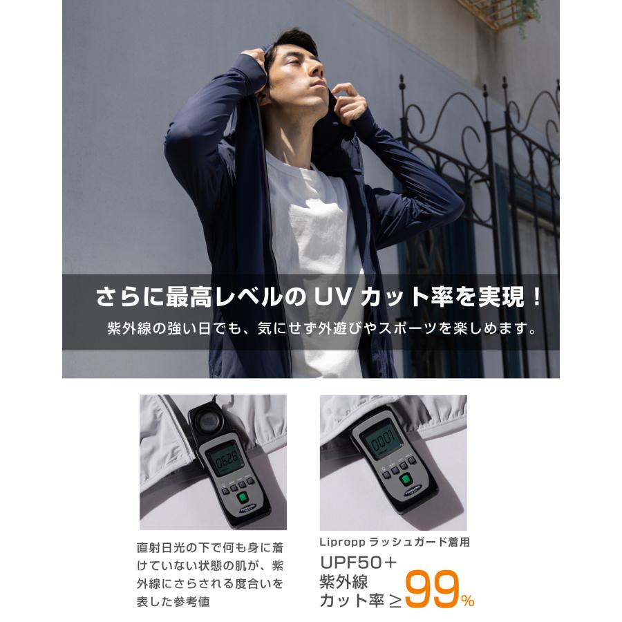 ラッシュガード レディース 冷感 水陸両用 長袖 UVカットパーカー UVカット UPF50+ 夏 ラッシュガード メンズ 水着 日焼け対策  爆買 | ブランド登録なし | 11