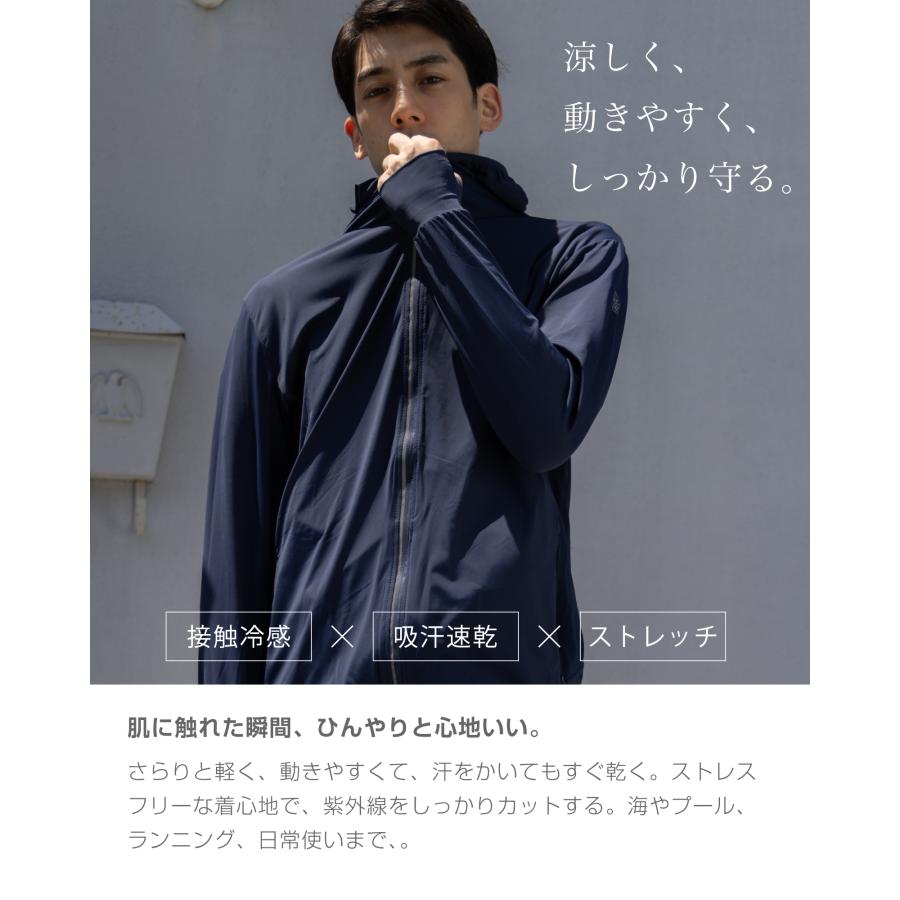 ラッシュガード メンズ 長袖 水着 UVカットパーカー 水陸両用 男女兼用 レディース 夏 涼しい 大きいサイズ  紫外線 日焼け防止 | ブランド登録なし | 08
