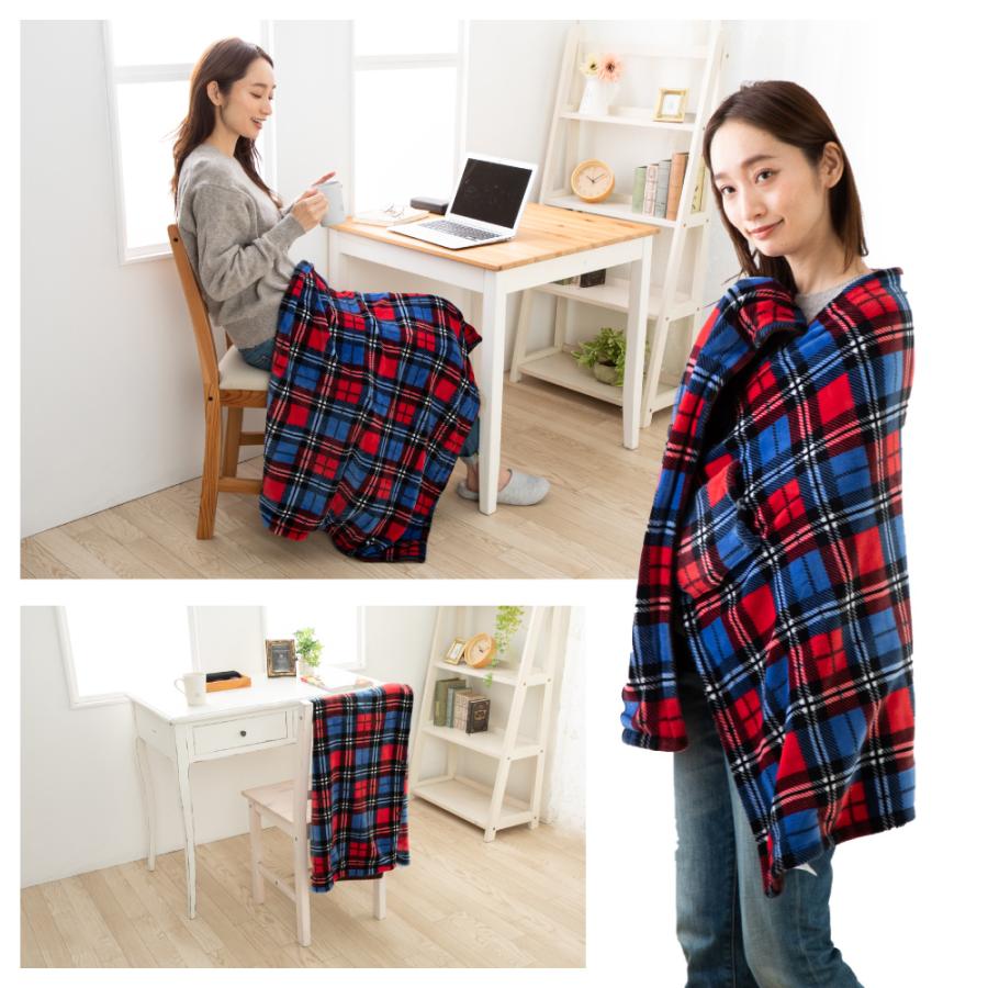 ひざ掛け ブランケット 電気ひざ掛け 電気毛布 洗える 130 80cm Usb ひざ掛け おしゃれ 毛布 冷え対策 大判 フランネル ふわふわ フワフワ チェック柄 Usb Blanket イーカエル プラザ 通販 Yahoo ショッピング