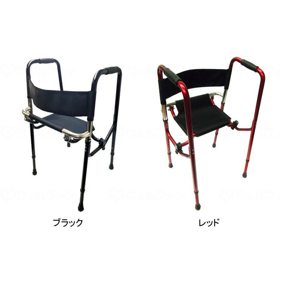 歩行器：Rec01　赤 介護用品 歩行器 非課税商品 イーアス Rec01(レックゼロワン) / レッド
