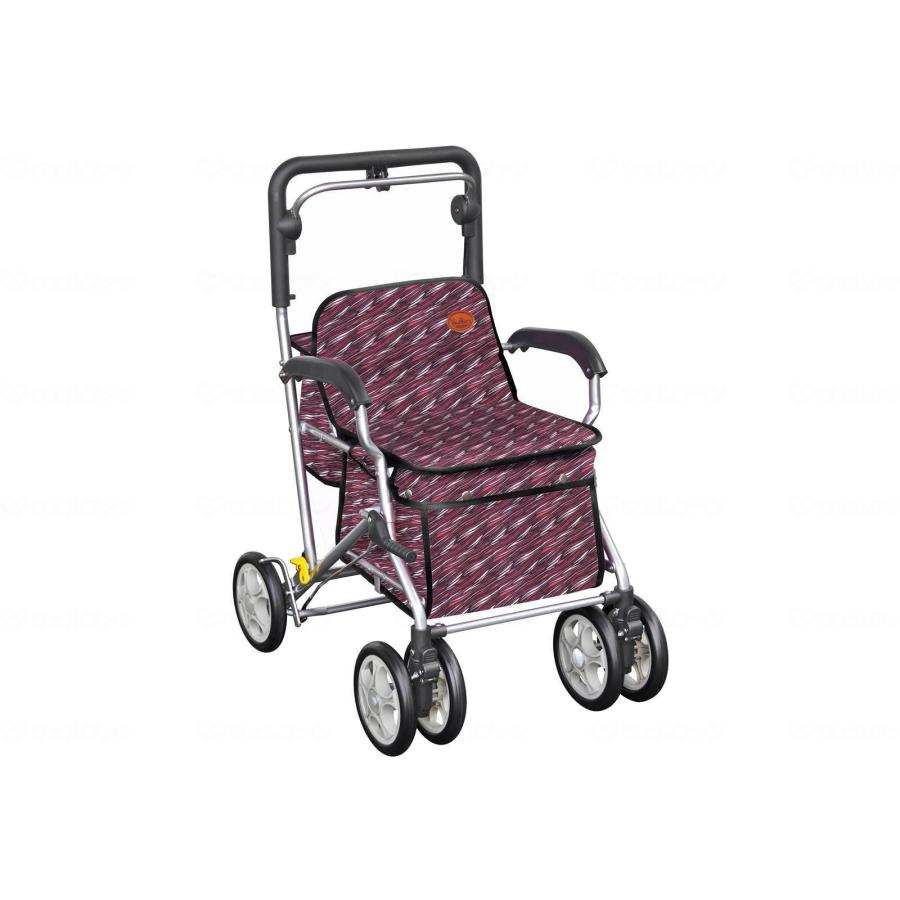 【新品】シルバーカー　ユーメイトFX チェックワイン 新品】シルバーカー ユーメイトFX チェックワイン シルバーカー