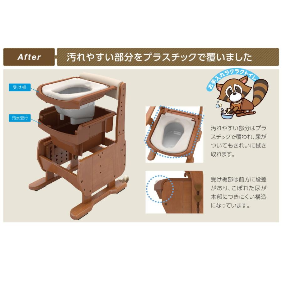 アロン化成 安寿 家具調ポータブルトイレ セレクトR ノーマル / 533