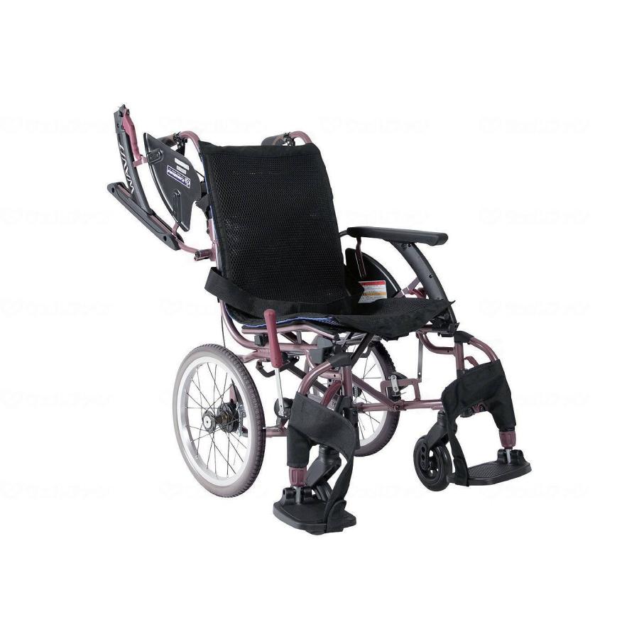 車椅子 介助用 多機能 カワムラサイクルWAVITRoo WARP16-42-H 非課税商品 カワムラサイクル WAVITRoo（ウェイビットルー） 多機能