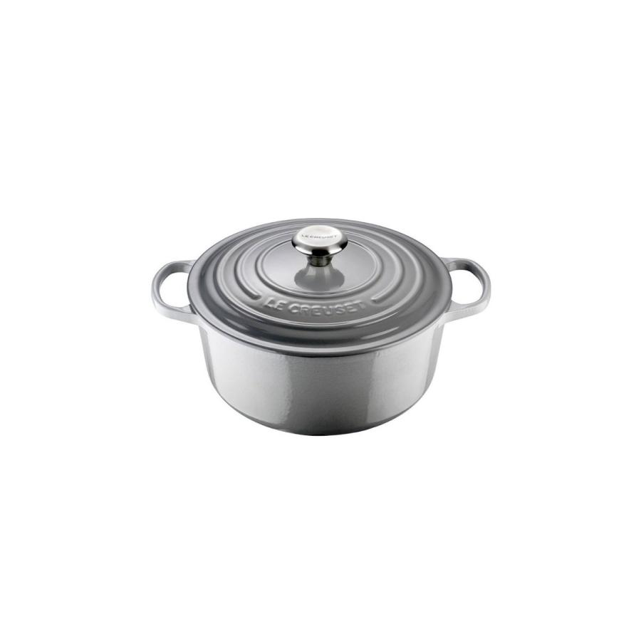 ル クルーゼ Le Creuset シグニチャー ココット ロンド 22cm ミストグレー 並行輸入品 101 22 54 イーカート Yahoo ショッピング店 通販 Yahoo ショッピング