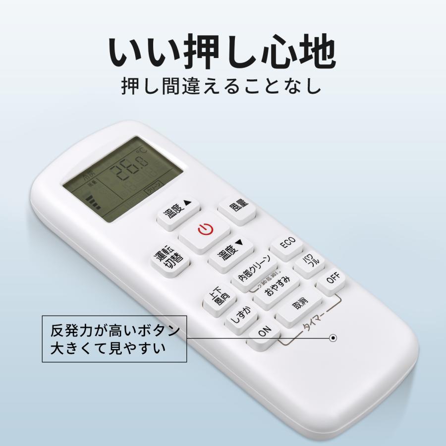 互換品 RCH-RUY2-1 for Hisense ハイ センス エアコンリモコン HA-J28H-W HA-J40H2-W HA-J 22G-W HA-J22H-W HA-J25H-W対応 【品番：K2429359】 |  | 05