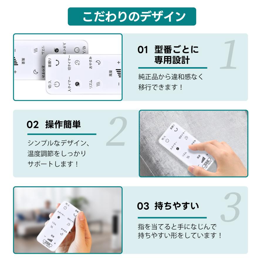 互換品 HEF-RM10 HEF-AL300E-002 for 日立 リビング扇風機リモコン HEF-AL300E HEF-AL300F HEF-AL300G HEF-AL300H HEF-DL300E HEF-DL300F HEF-DL300G対応 |  | 03