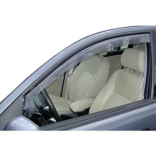ClimAir Wind Deflectors Dark Compatible with Jaguar XType Sedan