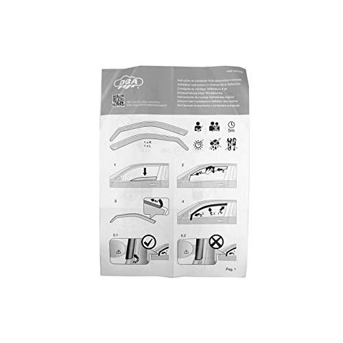 ランパDGA 15020ウインドデフレクター 外装、ボディパーツ