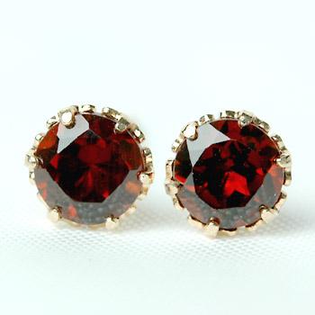 ピアス レディース ガーネット プラチナ pt900 18金 18k K18 14k 