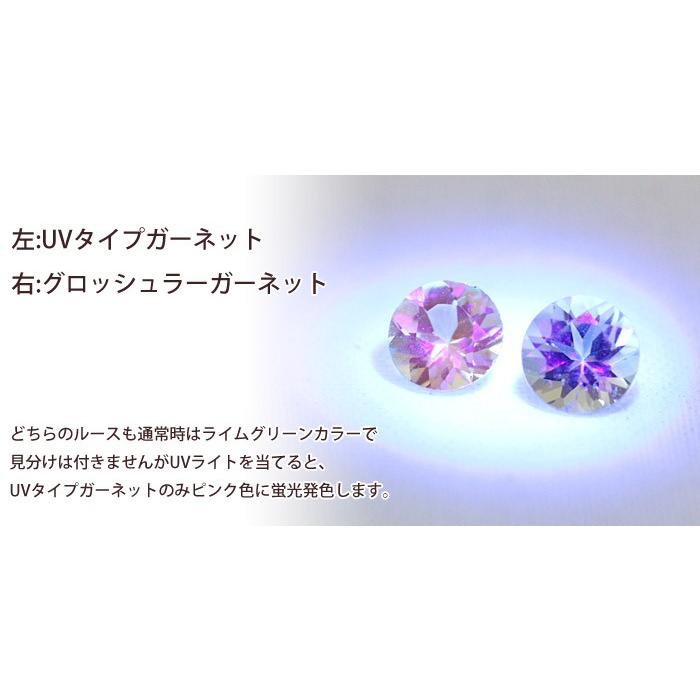 ピアス レディース ガーネット プラチナ pt900 UVガーネット UVタイプ