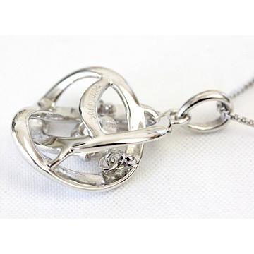 ダイヤモンド ネックレス レディース ダイヤネックレス H＆C プラチナ pt900 0.3ct カラット ダンシングストーンの画像