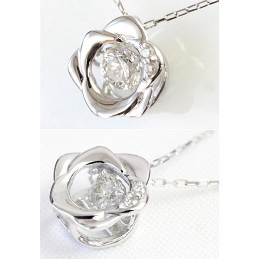 ダイヤモンド ネックレス レディース ダイヤネックレス 18金 18k