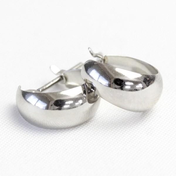 ピアス フープ プラチナ pt900 5×10 地金ピアス ムーンピアス 月 ピアス フープ プラチナ pt900 5×10 地金ピアス ムーンピアス 月