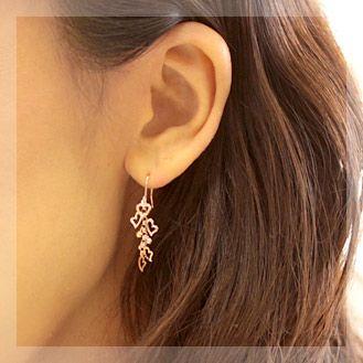 ピアス 揺れる アメリカンフック オープン ハート × ミラーボール |  | 01