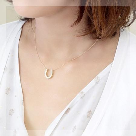 ダイヤモンド ネックレス レディース ダイヤネックレス 18金 18k K18 