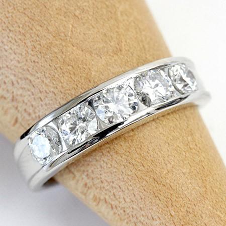 エタニティリング ダイヤモンド レール 1.0ct レディース 指輪 リング  