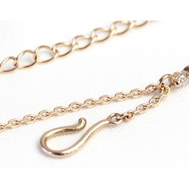 ブレスレット レディース 18金 18k K18 ゴールド ダイヤモンド ダイヤ ラインブレスレット ダイヤブレス 0.3ct カラット 13.5cm〜16cmの画像