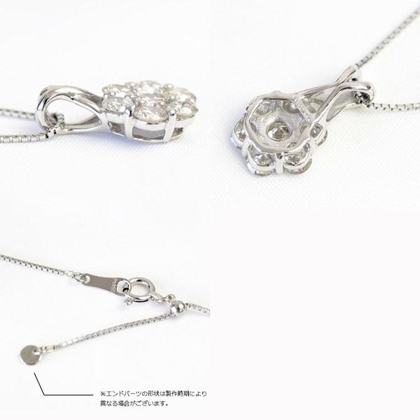 ダイヤモンド ダイヤ ネックレス レディース プラチナ pt900 1.0ct