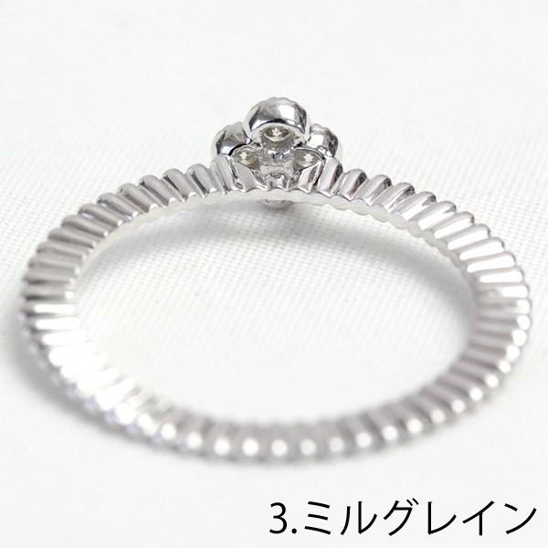 ダイヤモンドリング ダイヤ レディース 10金 10k K10 ゴールド 0.1ct 