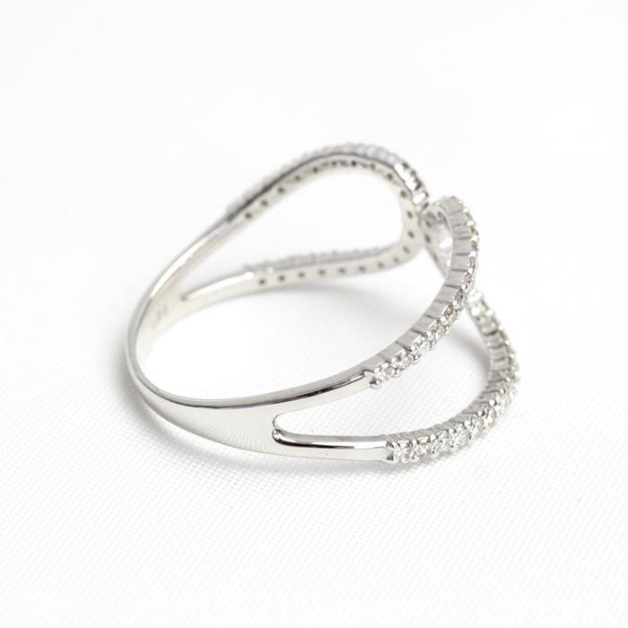 ダイヤモンド リング レディース 指輪 ダイヤ 18金 18k K18 ゴールド 0.3ct SIクラス 文字入れ不可の画像