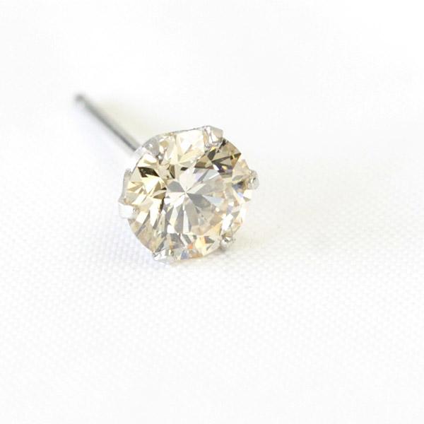 ピアス ダイヤモンド 一粒 レディース プラチナ900 Pt900 ダイヤピアス 